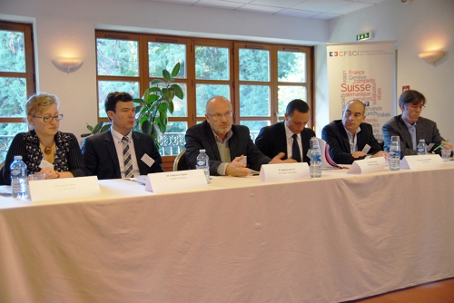 Table Ronde franco-suisse à Archamps Technopole